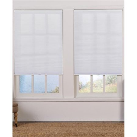 SAFE STYLES Safe Styles UBC46X48WT Cordless Light Filtering Cellular Shade; White - 46 x 48 in. UBC46X48WT